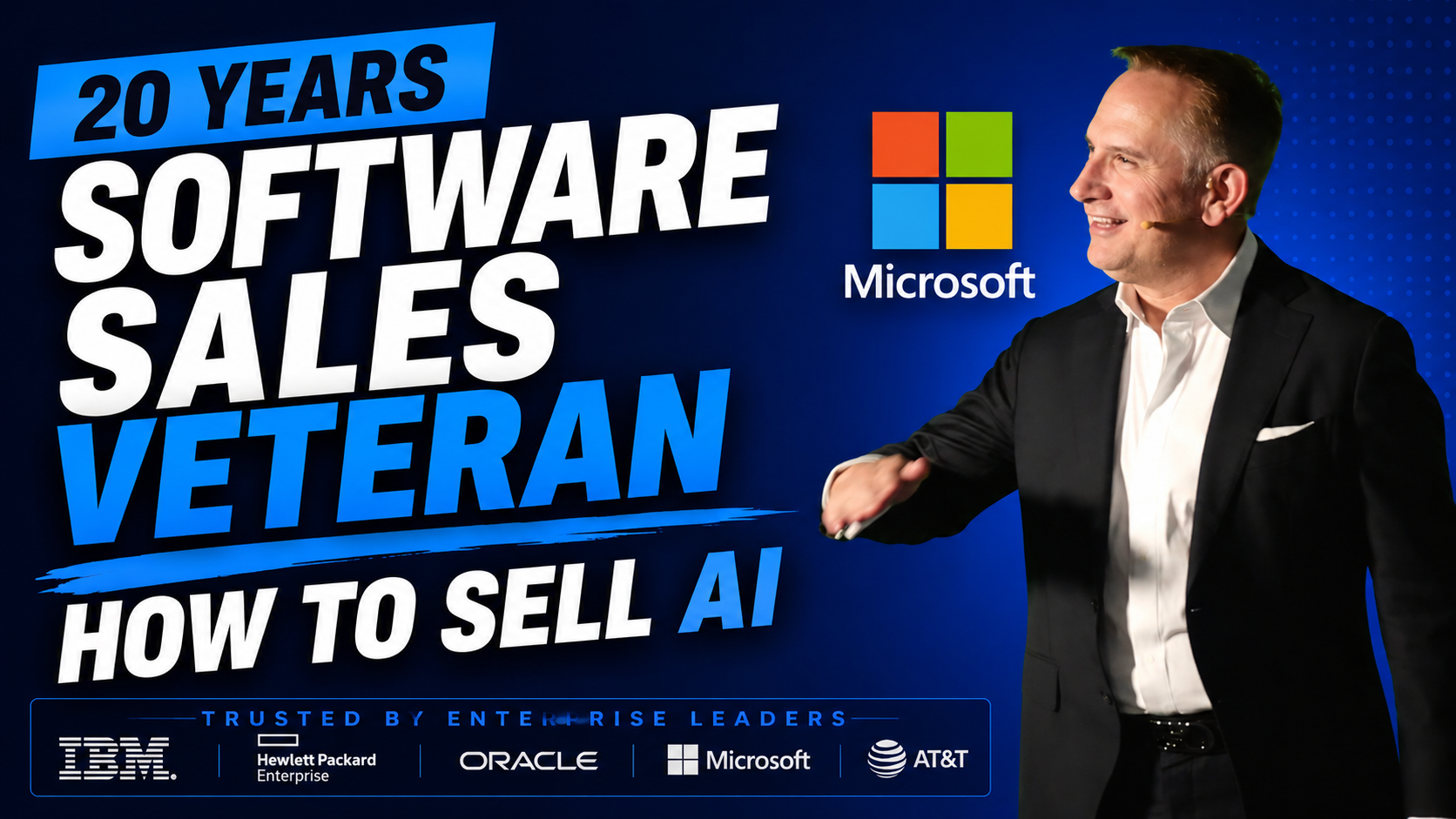 Joseph Paranteau selling AI masterclass thumbnail